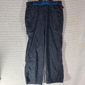 Tommy Hilfiger Indigo Wide Leg Jeans